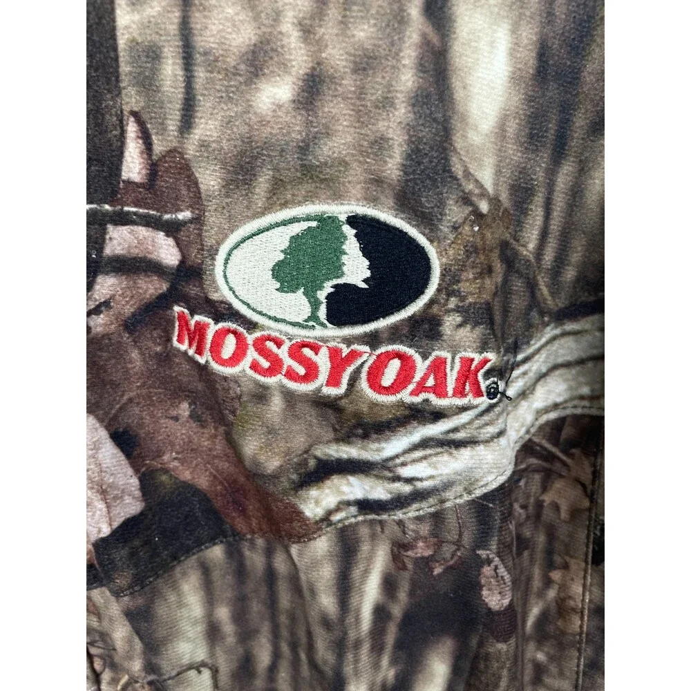 Mossy Oak Break-Up Infinity Camo Jacket Mens XL W/Hood Full Zip Hunting - Picture 4 of 15